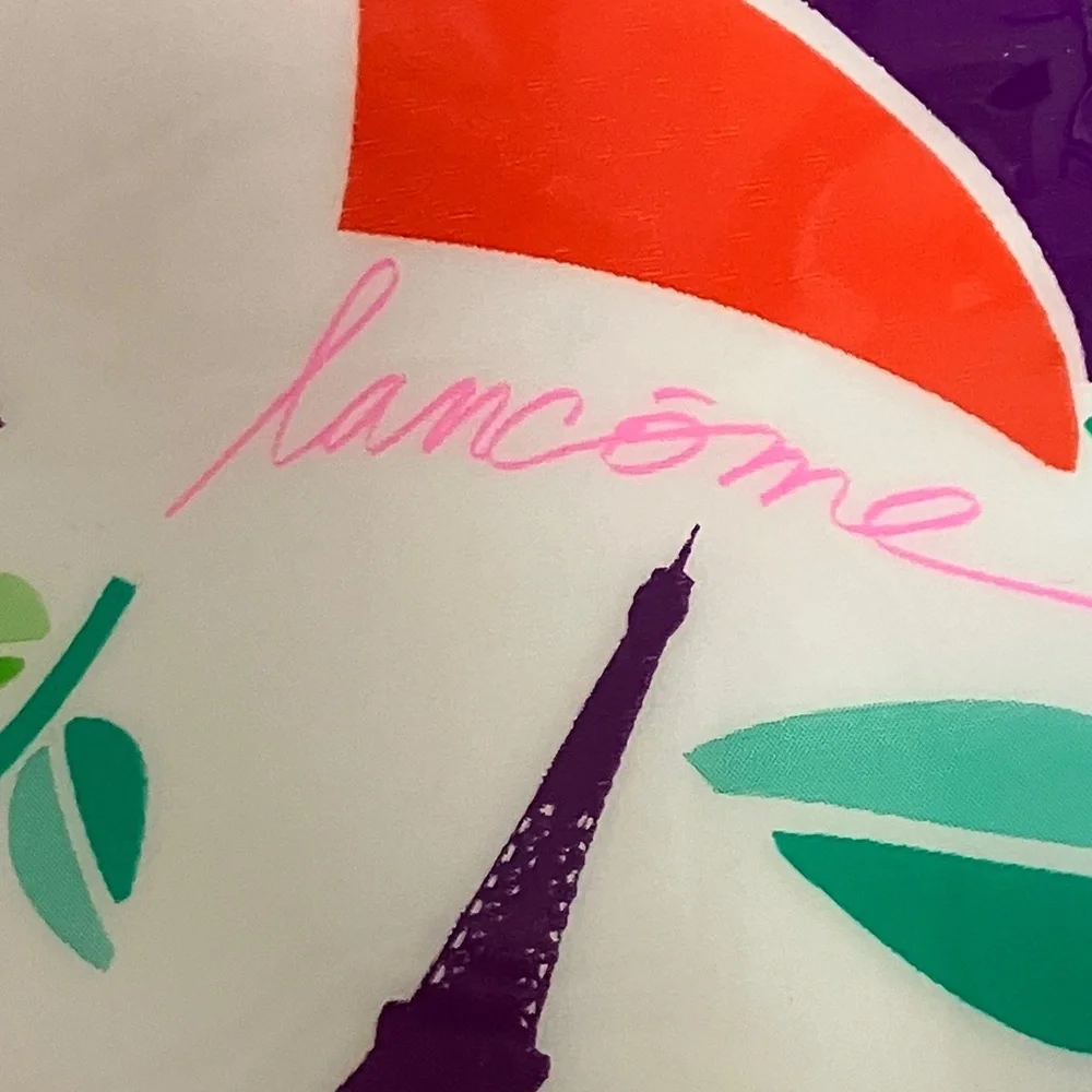 3/$15❤️ Lancôme Paris theme cosmetic bag makeup bag